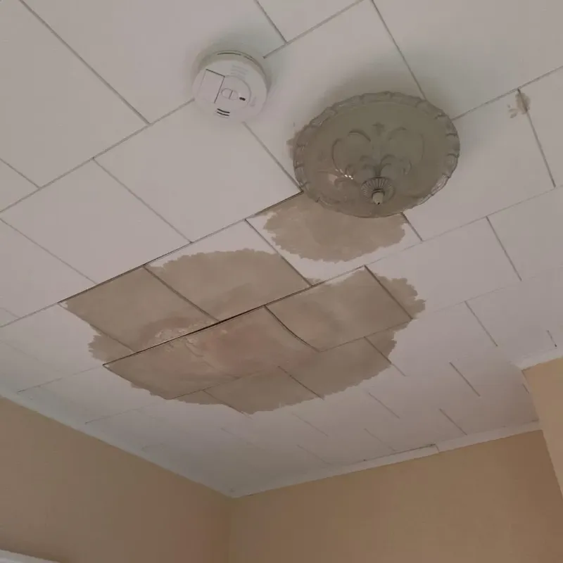 Ceiling Water Damage Repair in Hopkinton, RI