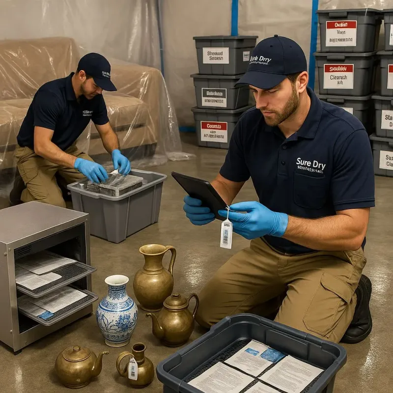 Content Protection and Restoration process in Hopkinton, RI