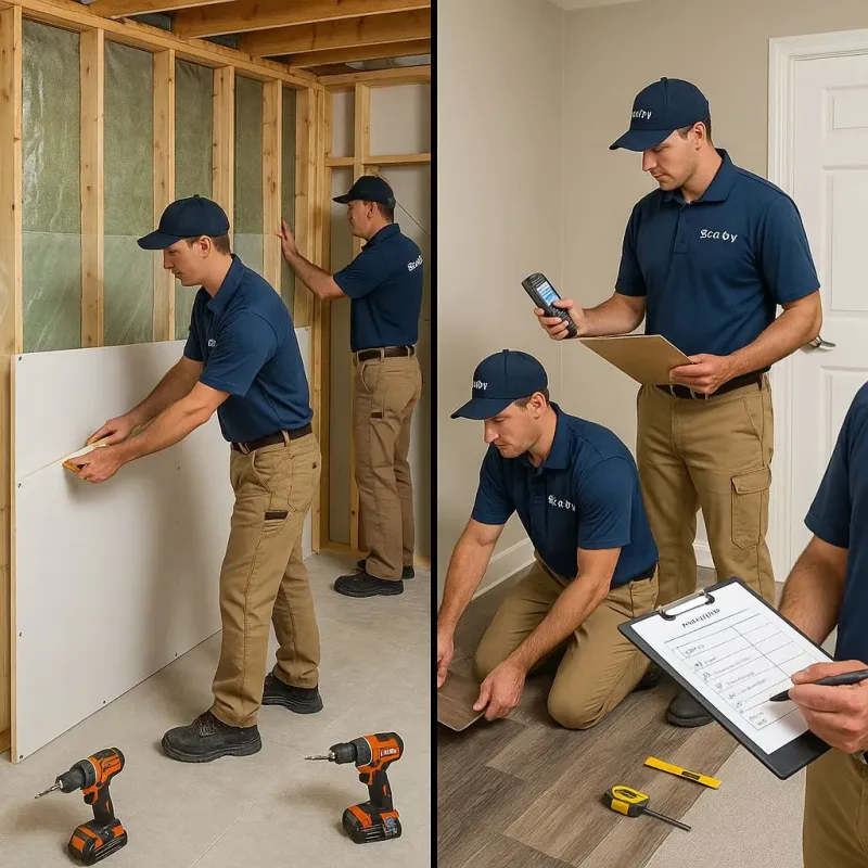 Repairs and Reconstruction process in Hopkinton, RI